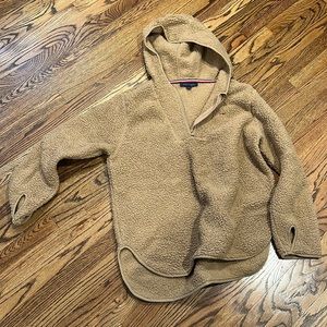 Tommy Hilfiger, hooded sherpa sweatshirt